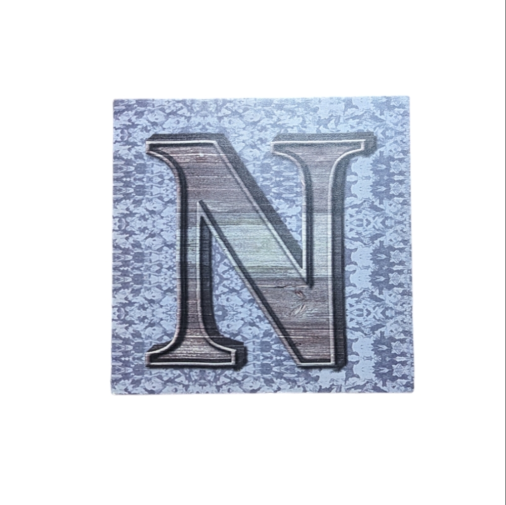 Monogram "N" Wall Hanging with Lights